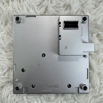 Nintendo GameCube Gameboy Player DOL-017 silver color Japan GBA GC *TESTED - Photo 1/4
