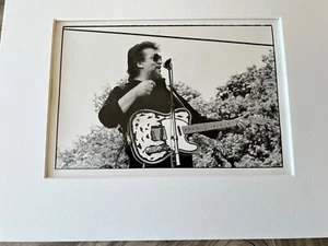 Waylon Jennings Vintage David Gahr Schwarz-Weiß-Foto doppelt mattiert 8 Zoll - Bild 1 von 6