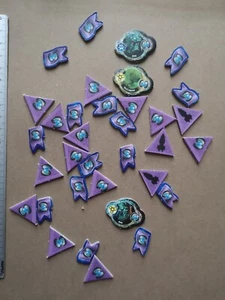 VIOLET TOKENS LOT /TWILIGHT IMPERIUM 3RD ED/ M305 - Imagen 1 de 1