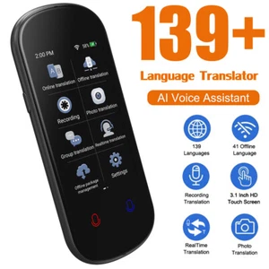 139 Language Translator Device Smart Two-Way Instant Ai Voice Photo Translation - Picture 1 of 15
