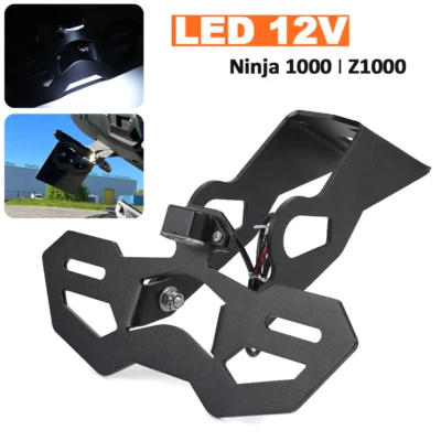 Soporte de matrícula para guardabarros trasero ordenado para KAWASAKI Z1000/SX Ninja 1000 Foto 1 de 4