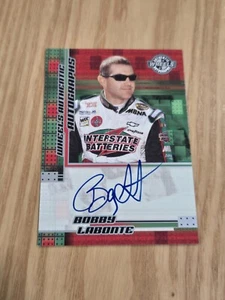 2004 Wheels Racing Authentic Autographs On-Card BOBBY LABONTE - Picture 1 of 2