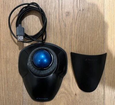 Kensington Orbit M01047 Trackball Marble Mouse with Scroll Ring And Palm Rest - Image 1 of 4