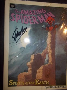 STAN LEE AUTOGRAPH AMAZING SPIDER-MAN HARDCOVER BOOK (FACTORY SEALED) - Picture 1 of 15