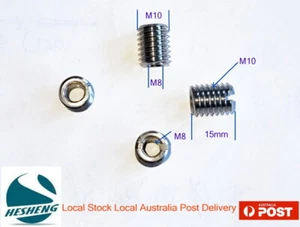 Cantidad 10 M10 a M8 Reductor de hilo Tuerca de inserto de acero inoxidable - Imagen 1 de 1