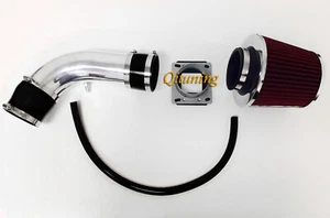 Black Red For 1989-1992 Mazda MX-6 2.2L L4 Air Intake Kit + Filter - Picture 1 of 1