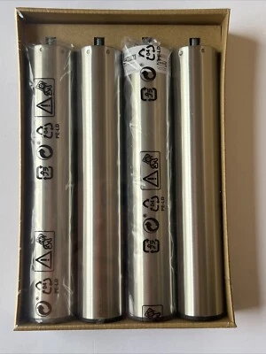 Ikea BJORLI Legs Stainless Steel - 7 7/8 "  Set of 4 for Furniture 002.996.94 - Image 1 of 4