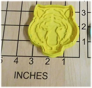 Tagliabiscotti fondente a forma di tigre e timbro #1026 - Foto 1 di 2