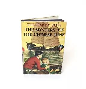 Hardy Boys The Mystery Of The Chinese Junk Hardcover Dust Jacket - Picture 1 of 20