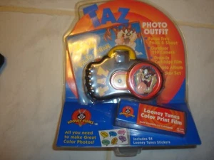 Vintage 1999 Looney Tunes Taz Photo Outfit 110 Camera Point & Shoot New - Picture 1 of 6