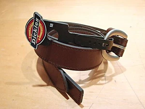 NEW Genuine Dickies Ranger Belt Mens Brown Leather Work or Dress Belt Size M NWT - Picture 1 of 9