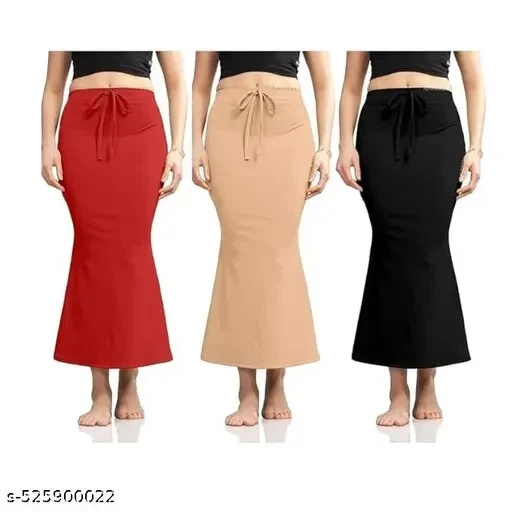 combo shapewear saree||combo de anágua feminina corte peixe - Imagem 1 de 4