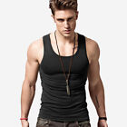 Tank Mens Sleeveless Top Sportwear T-shirts Vest Undershirts Size PS:Replaced