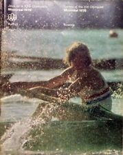 1976 WORLD SUMMER OLYMPIC GAMES MONTREAL CANADA OFFICIAL PROGRAM - ROWING
