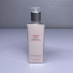 Bath & Body Works Sweet Pea Shimmer Lotion 6.7 oz Shea Rare Discontinued Retired - Picture 1 of 6