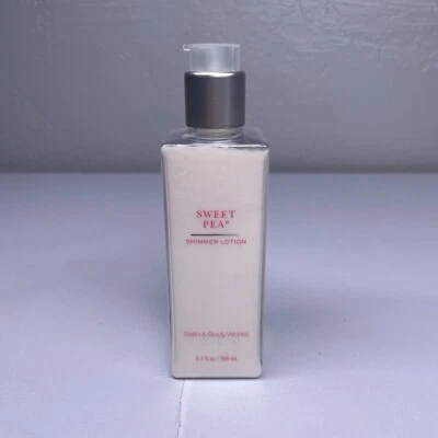 Bath & Body Works Sweet Pea Shimmer Lotion 6.7 oz Shea Rare Discontinued Retired - Image 1 of 4