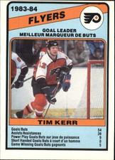 1984-85 O-Pee-Chee Flyers Hockey Card #364 Tim Kerr SL