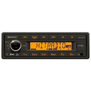 Continental TRDW312UB-OR Bluetooth Car Stereo DAB Radio USB AUX Retro OEM Look - Picture 1 of 3