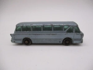 1961 Vintage Matchbox Lesney #40 Leyland Royal Tiger Coach Bus blu pressofuso 1:64 - Foto 1 di 8