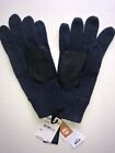 Timberland Touchscreen Gloves Palm Patch Knit One Size Women PEACOAT Blue 