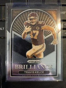 TRAVIS KELCE 2022 PRIZM BRILLIANCE CHIEFS #B-18 FREE SHIP - Picture 1 of 2