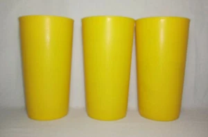 Vintage Perfect Storage Tumbler Tassen #151 Gelb 3er Set (T2 - Bild 1 von 2