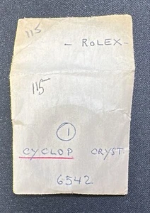 Vintage Rolex Crystal #115 for collectible GMT Master Ref. 6542 - Picture 1 of 2