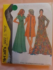 McCall's 3377 Vintage Misses' or Women's Dress or Robe Pattern Size 34-36 Bust - Picture 1 of 2