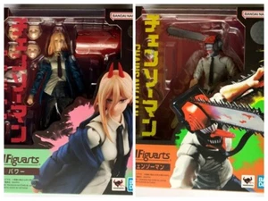 Bandai S.H.Figuarts motosierra hombre potencia 2 juegos SHF SH Figura de acción juguete anime NUEVO - Imagen 1 de 19