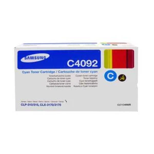 Samsung Toner CLT-C4092S Cyan SU005A für Samsung CLP-310 315, CLX-3170 3175, OVP - Bild 1 von 1