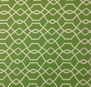 BALLARD DESIGNS TRELLIS KIWI GREEN SUNBRELLA OUTDOOR INDOOR FABRIC BY YARD 54"W - Picture 1 of 6
