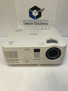 NEC DLP Projector Model NP-VE281X NO REMOTE - READ DESCRIPTION (1231 Lamp Hours) - Picture 1 of 16