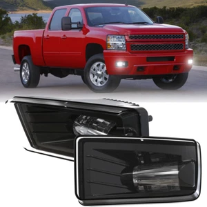 2pcs For 2007-2015 Chevy Silverado 1500 2500 Tahoe Bumper LED Fog Lights Lamps - Picture 1 of 9