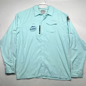 Tunaskin Ahi One 2XL Long Sleeve Snap Lightweight Fishing Outdoor Jimmy Johnson - Picture 1 of 9