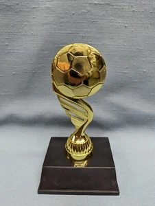 Soccer ball topper TL107 trophy award black base team quantities - Picture 1 of 1