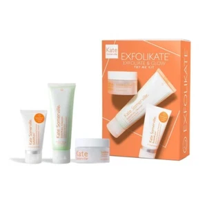 Kate Somerville Exfolikate & Glow Try Me Kit Gift Set - Picture 1 of 6