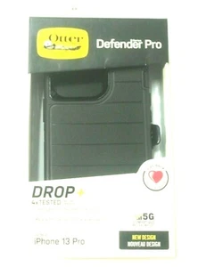 OtterBox Defender Series Pro Case w/ Holster Clip for iPhone 13 Pro 6.1" - Black - Picture 1 of 3
