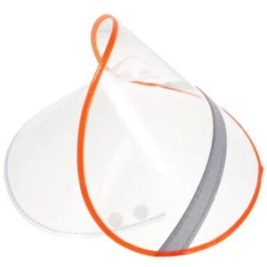 Regenschutz Maske Transparent Haube Wasserdicht Ausrüstung Poncho - Bild 1 von 12