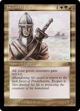 WOTC MtG Legends Jacques Le Vert (R) NM