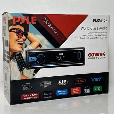 Pyle MP3 Stereo Receiver Power Amplifier PLRM40F AM/FM/MP3/USB Stereo Receiver - Bild 1 von 4