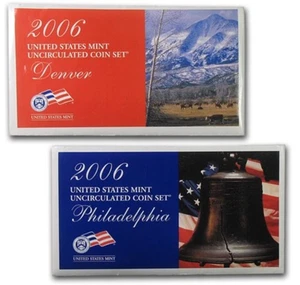 2006 Uncirculated Coin Set U.S Mint Government Packaging OGP COA - Picture 1 of 4