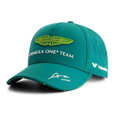 Fernando Alonso Aston Martin Racing Formula 1 Cap - 2025 Grand Prix - F1 Hat - Image 1 of 4