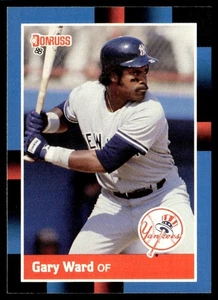 1988 Donruss Gary Ward New York Yankees #251 - Bild 1 von 2
