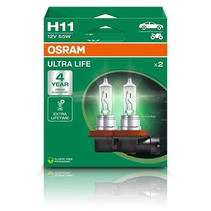 2x OSRAM ULTRALIFE® H11 HALOGEN SCHEINWERFERLAMPE 12V PGJ19-2 52319513 - Bild 1 von 3