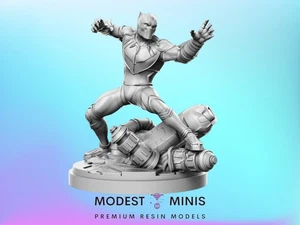 King Kitty | Black Panther Proxy for Crisis Protocol | RN Estudio - Picture 1 of 1