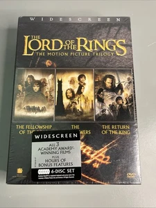 Neu Der Herr der Ringe: Die Filmtrilogie 2004 6-Disc DVD Set versiegelt - Bild 1 von 10