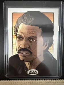 2018 Topps Solo: A Star Wars Story Lando Calrissian Sketch Card by Roy Cover - Picture 1 of 2