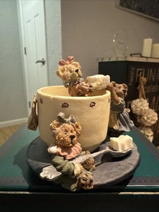 Figurina Boyds Bears & Friends "PRISSIE, SISSIE & MISSIE...Fixin Tea For Three" - Foto 1 di 4