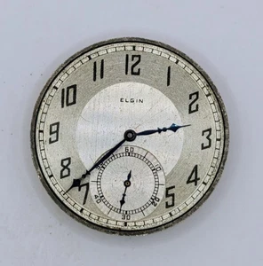 1927 Elgin Watch Movement-For Repair Or Restoration - Picture 1 of 3