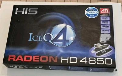 HIS IceQ ATI Radeon HD 4850, 512mb 256BIT GDDR3, PCI EXPRESS  (H485qt512) Cross - Image 1 of 4